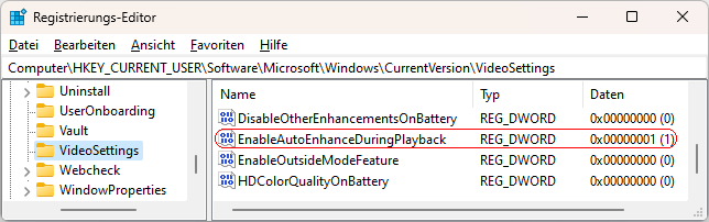 EnableAutoEnhanceDuringPlayback
