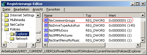 NoCommonGroups