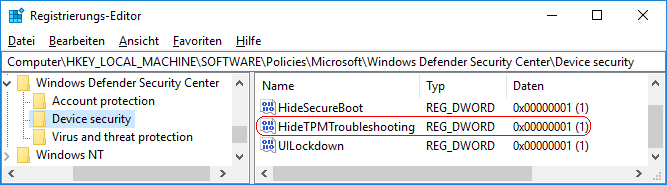 HideTPMTroubleshooting