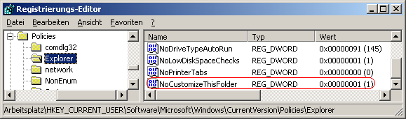 NoCustomizeThisFolder