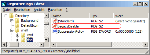 LegacyDisable