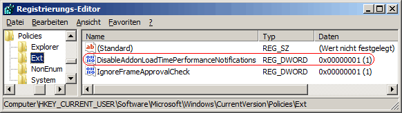 DisableAddonLoadTimePerformanceNotifications