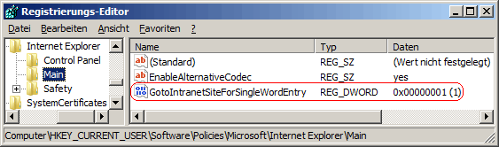 GotoIntranetSiteForSingleWordEntry