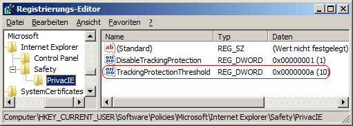 TrackingProtectionThreshold