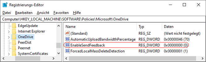 EnableSendFeedback