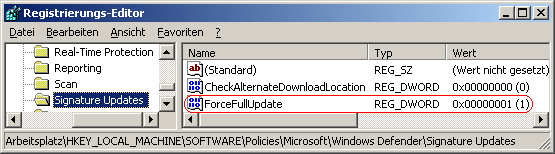 ForceFullUpdate