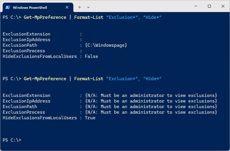 Windows PowerShell