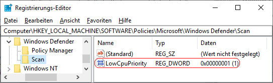 LowCpuPriority