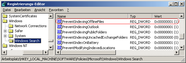 PreventIndexingOfflineFiles