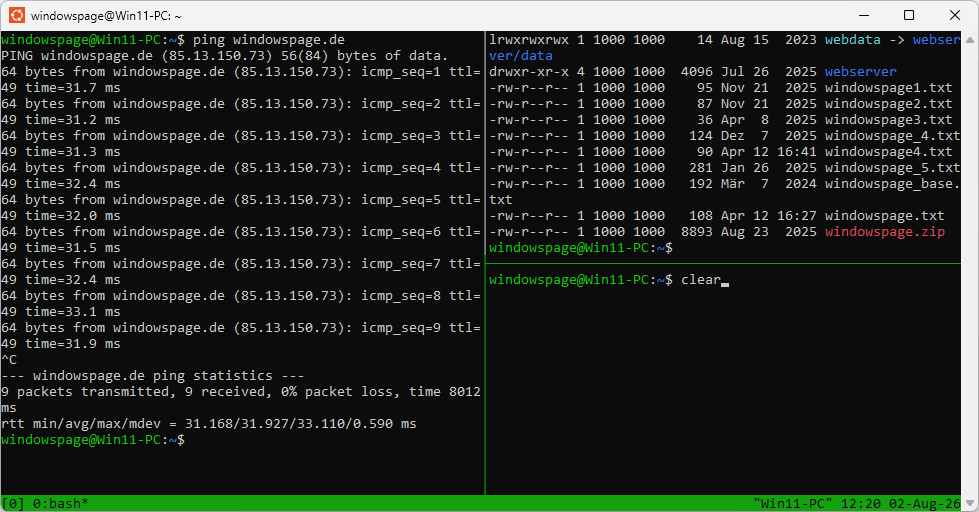 tmux