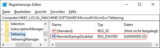 RemoteStartupDisabled