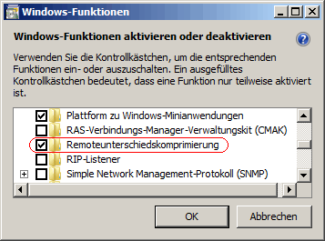 Windows-Funktionen