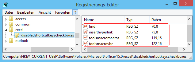 DisabledShortcutKeysCheckboxes