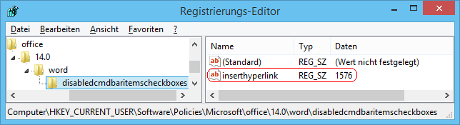 InsertHyperlink