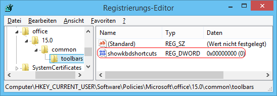 ShowKbdShortcuts