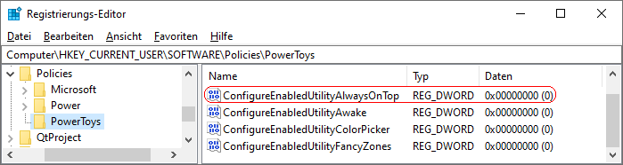 ConfigureEnabledUtilityAlwaysOnTop