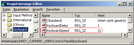 KeyboardSpeed