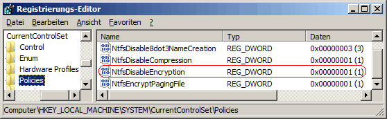 NtfsDisableEncryption