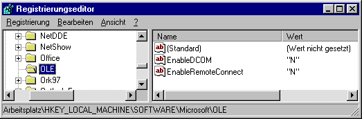 EnableDCOM