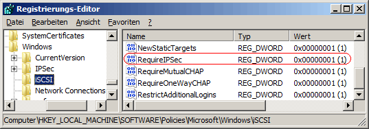 RequireIPSec