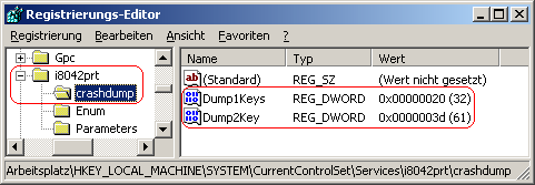 Dump1Keys, Dump2Key