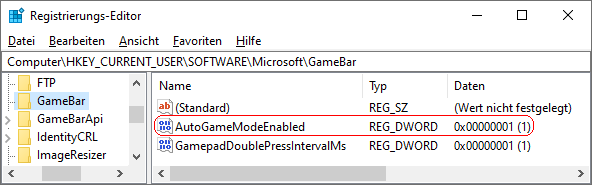 AllowAutoGameMode