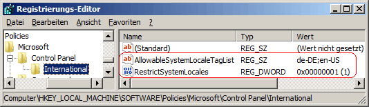 RestrictSystemLocales