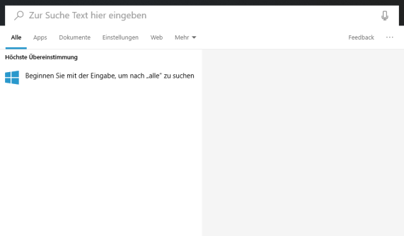 vollständiges Fenster